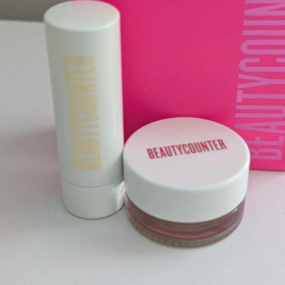 Beautycounter Polish & Protect Lip Duo New with Box